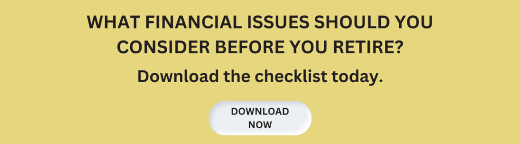 Image inviting people to download a checklist of things to consider before they retire.